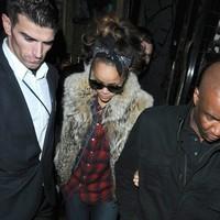 Rihanna outside Mahiki Club in Mayfair